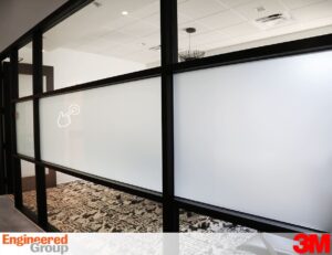Conference Room 3M Decorative Privacy Window Film