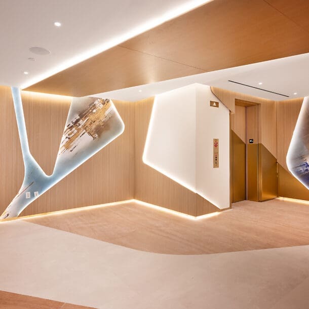 Engineered Group architectural wall lighting project