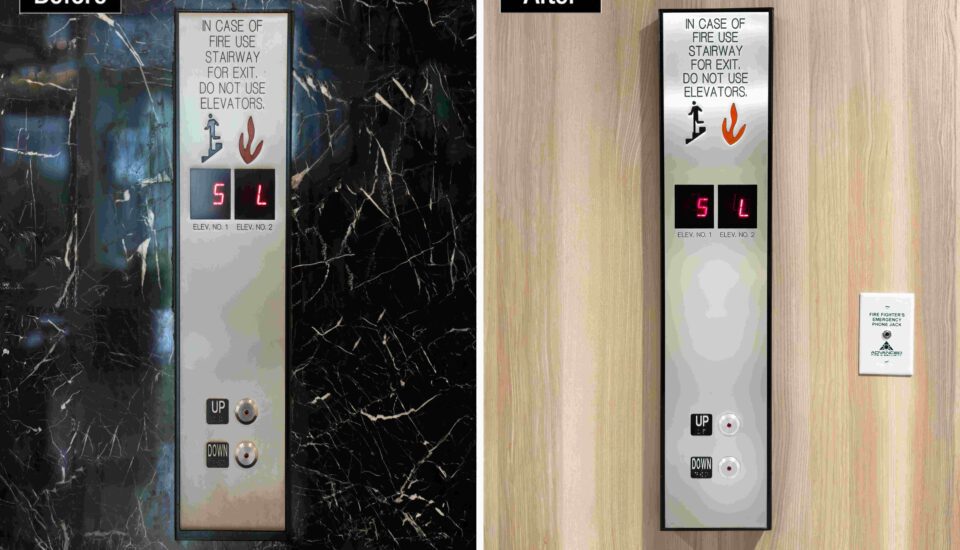 elevator remodeling by Engineered Group