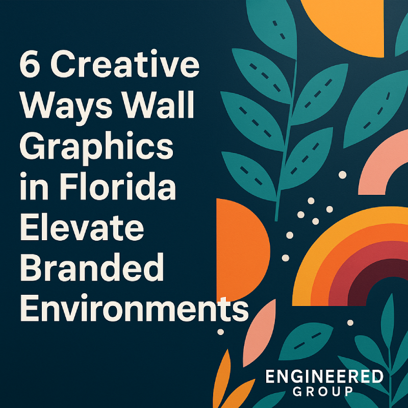 6 Creative Ways Wall Graphics in Florida Elevate Branded Environments
