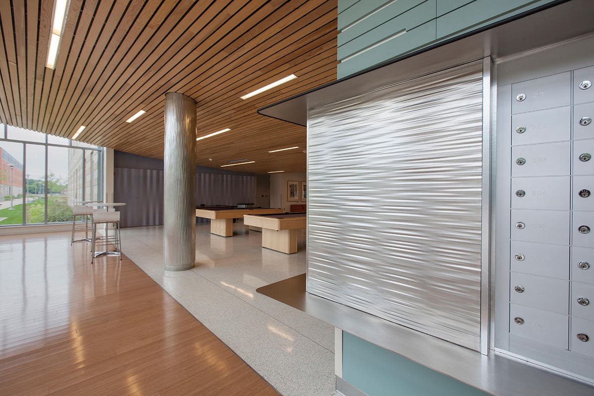 Engineered Group Column After Architectural Finish