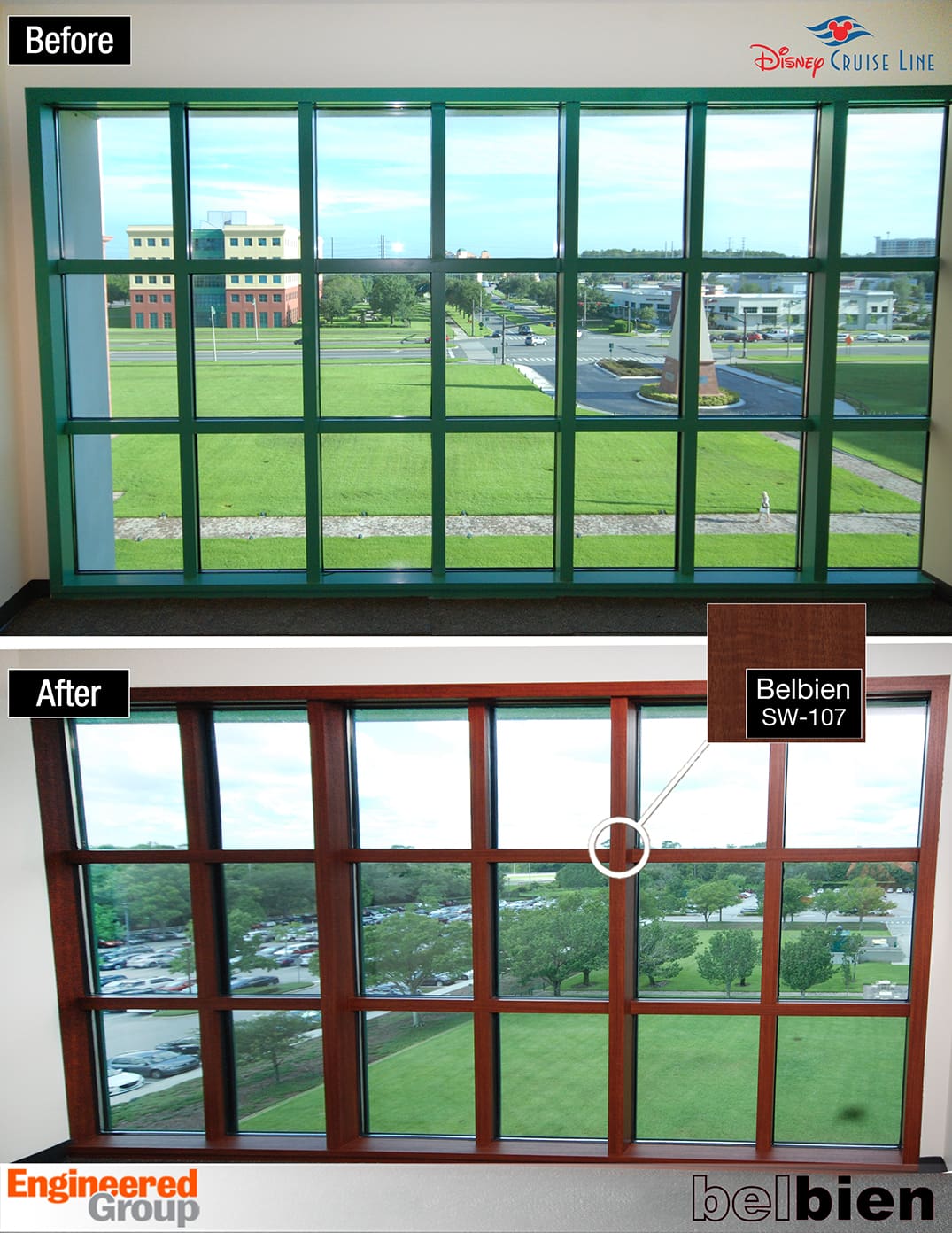 Disney Celebration Place Window Trim with Belbien SW-107