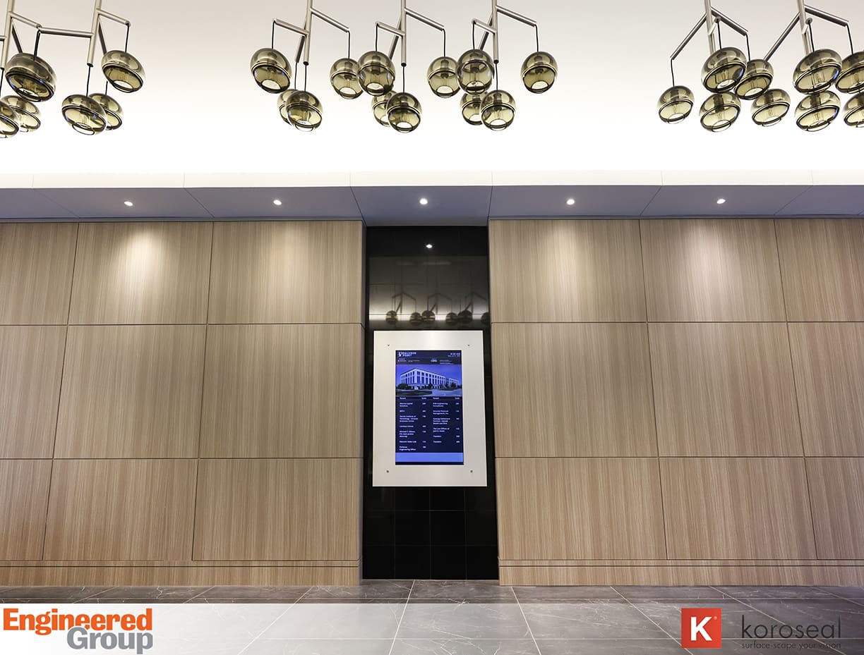 Wall With Koroseal Reatec