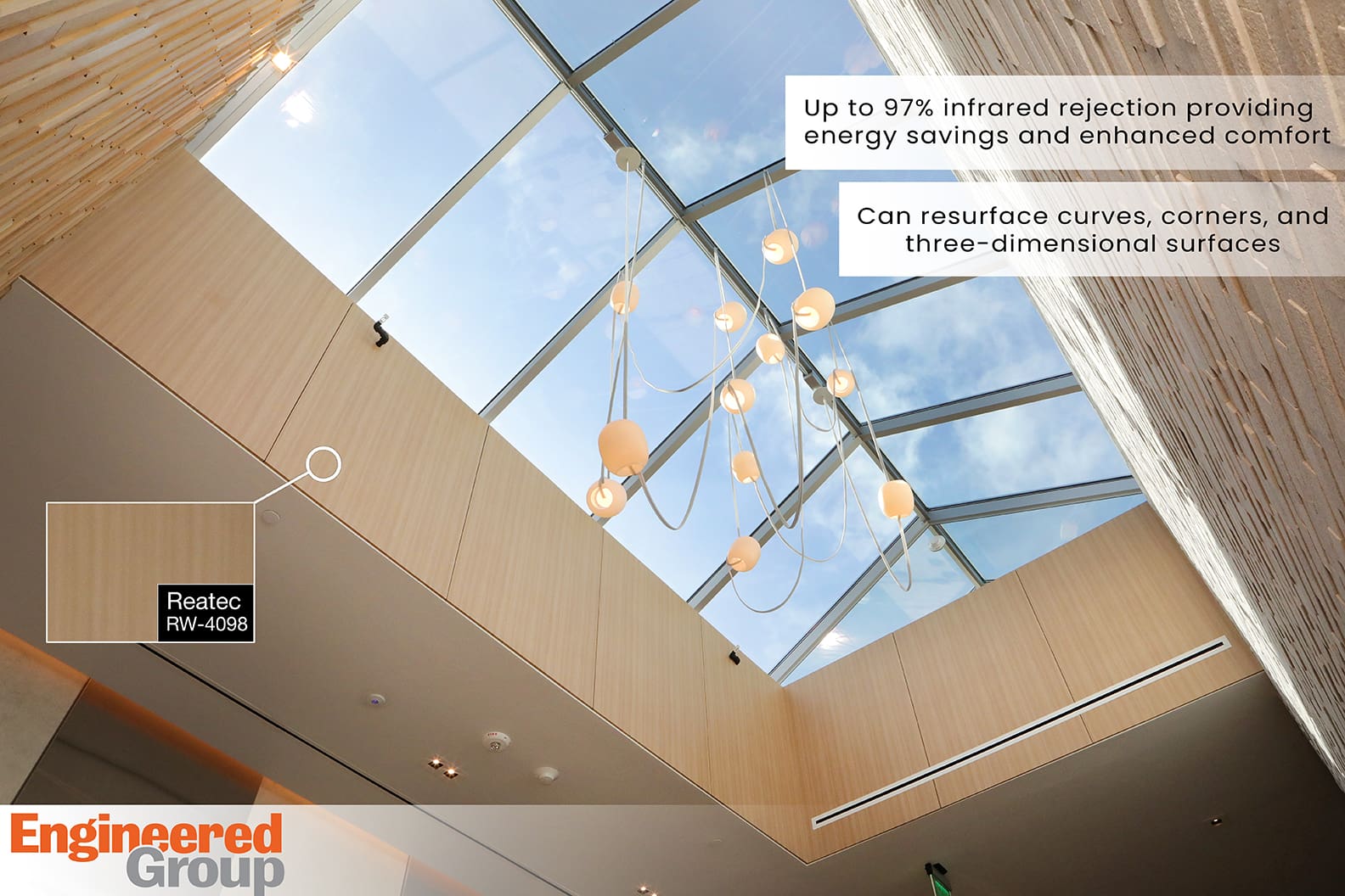 First Watch Ceiling With Koroseal Reatec RW-4098