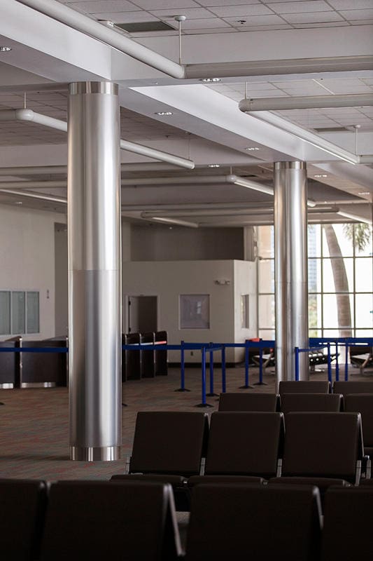 Engineered Group Column After Architectural Finish