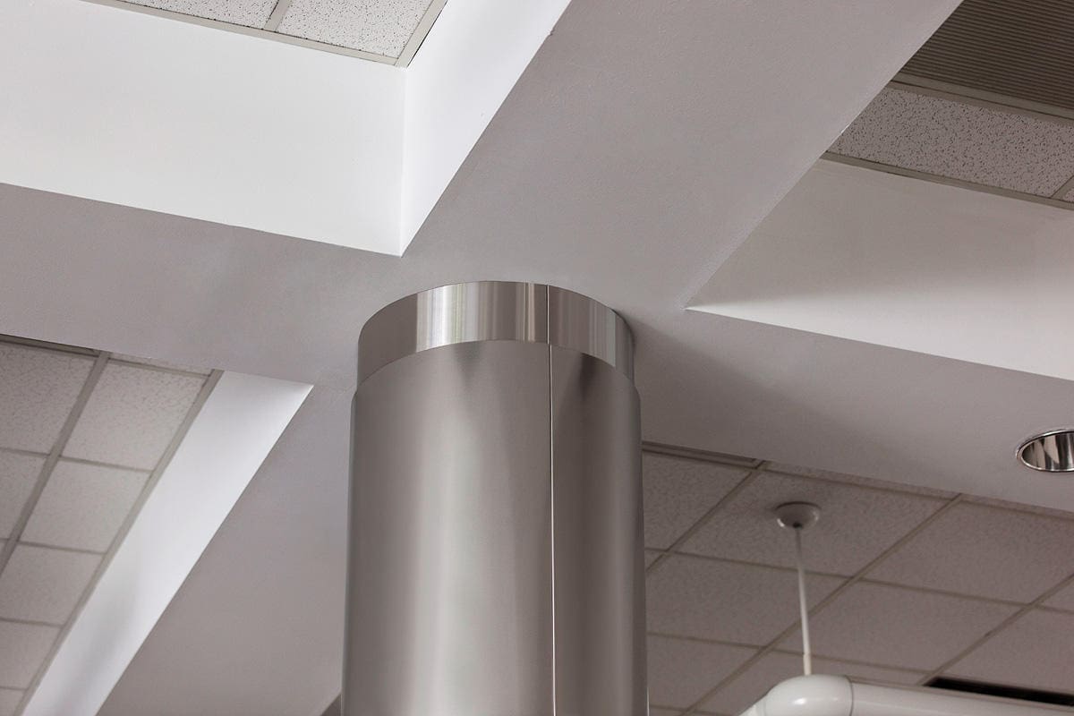 Engineered Group Column After Architectural Finish