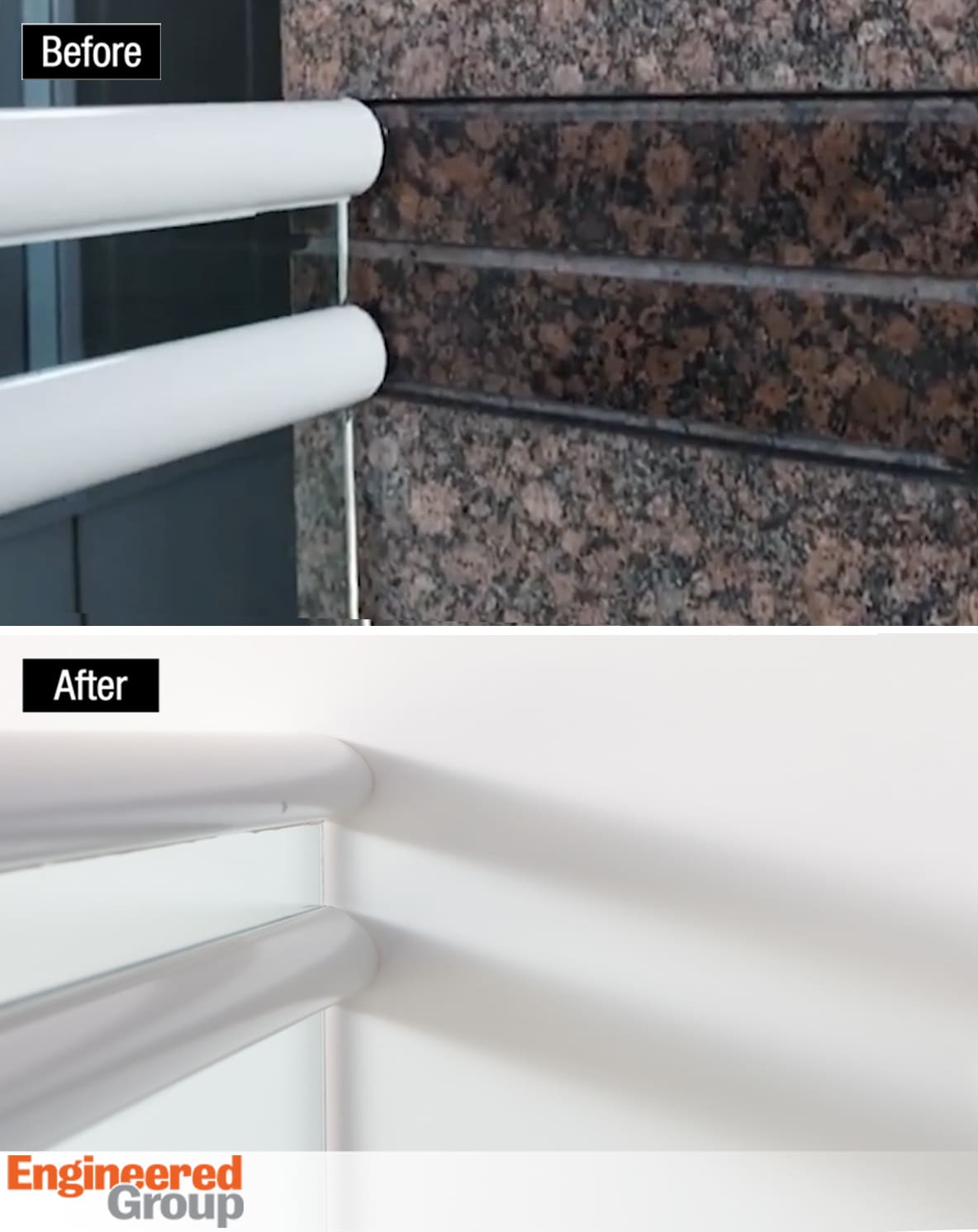 Colonnades Before & After