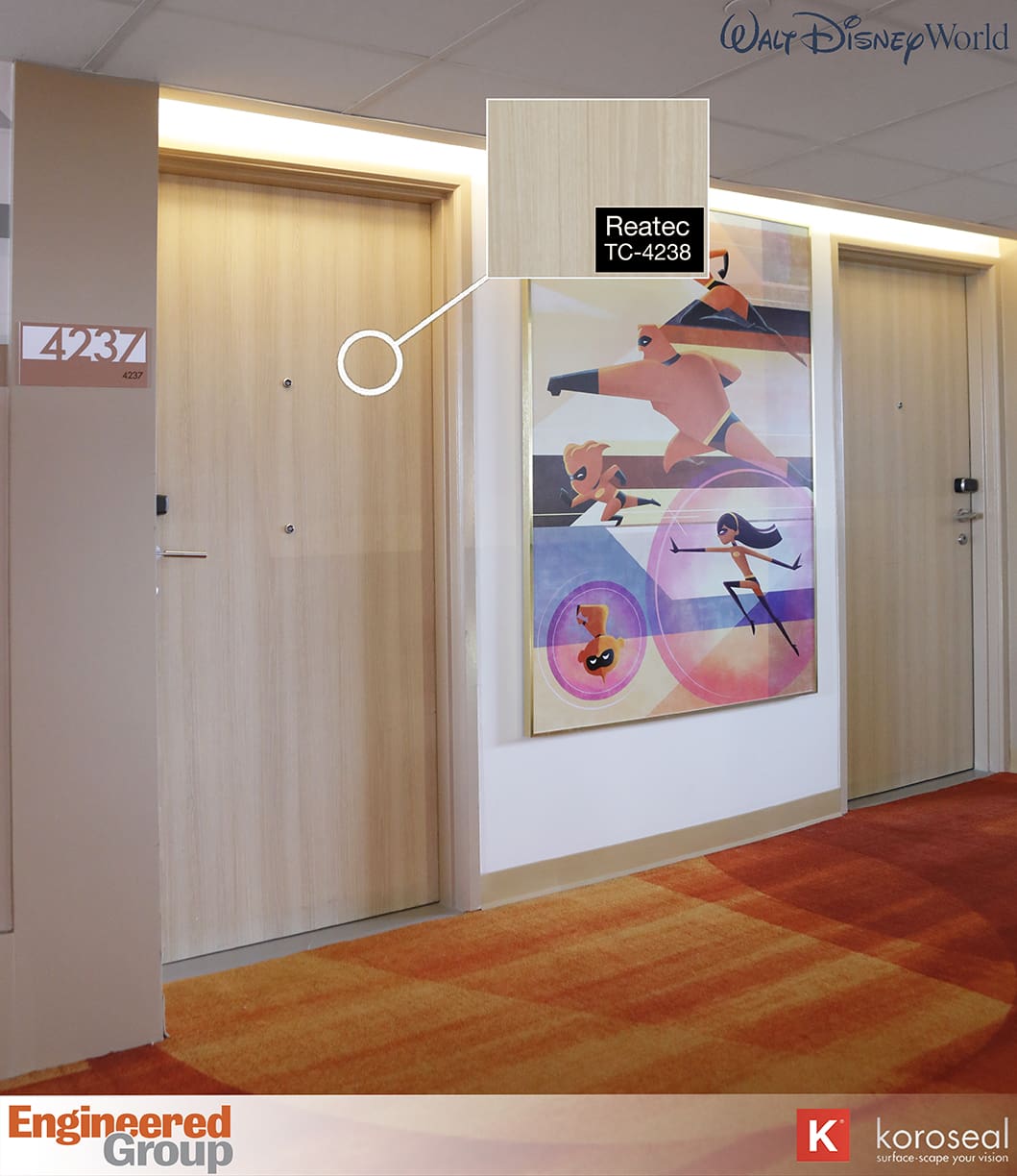 Walt Disney World Contemporary Doors With Reatec TC-4238