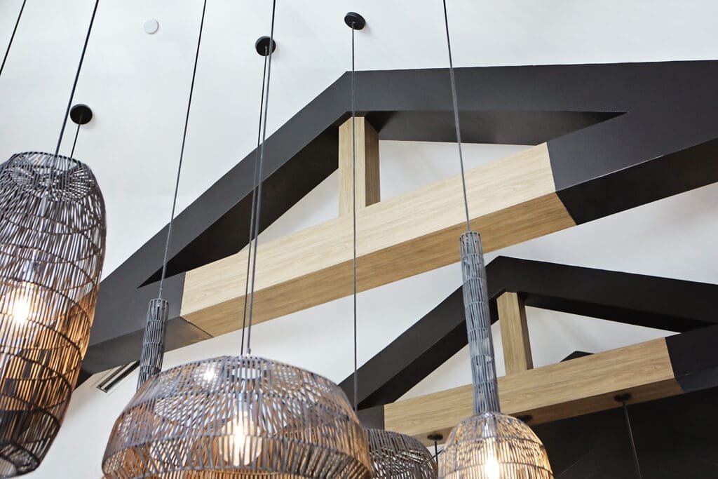Everwell at Bexley: Refinishing Columns & Beams