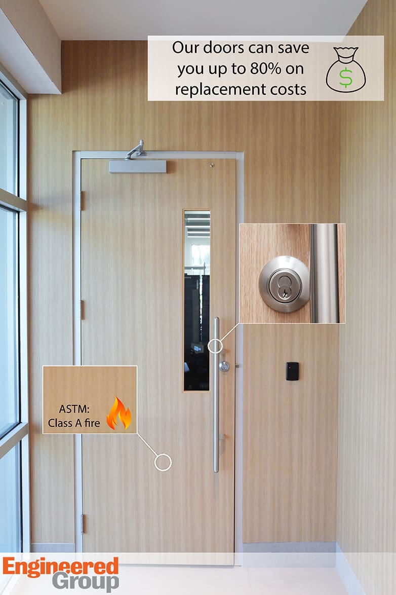 Engineered Group Fire Rated Commercial Door